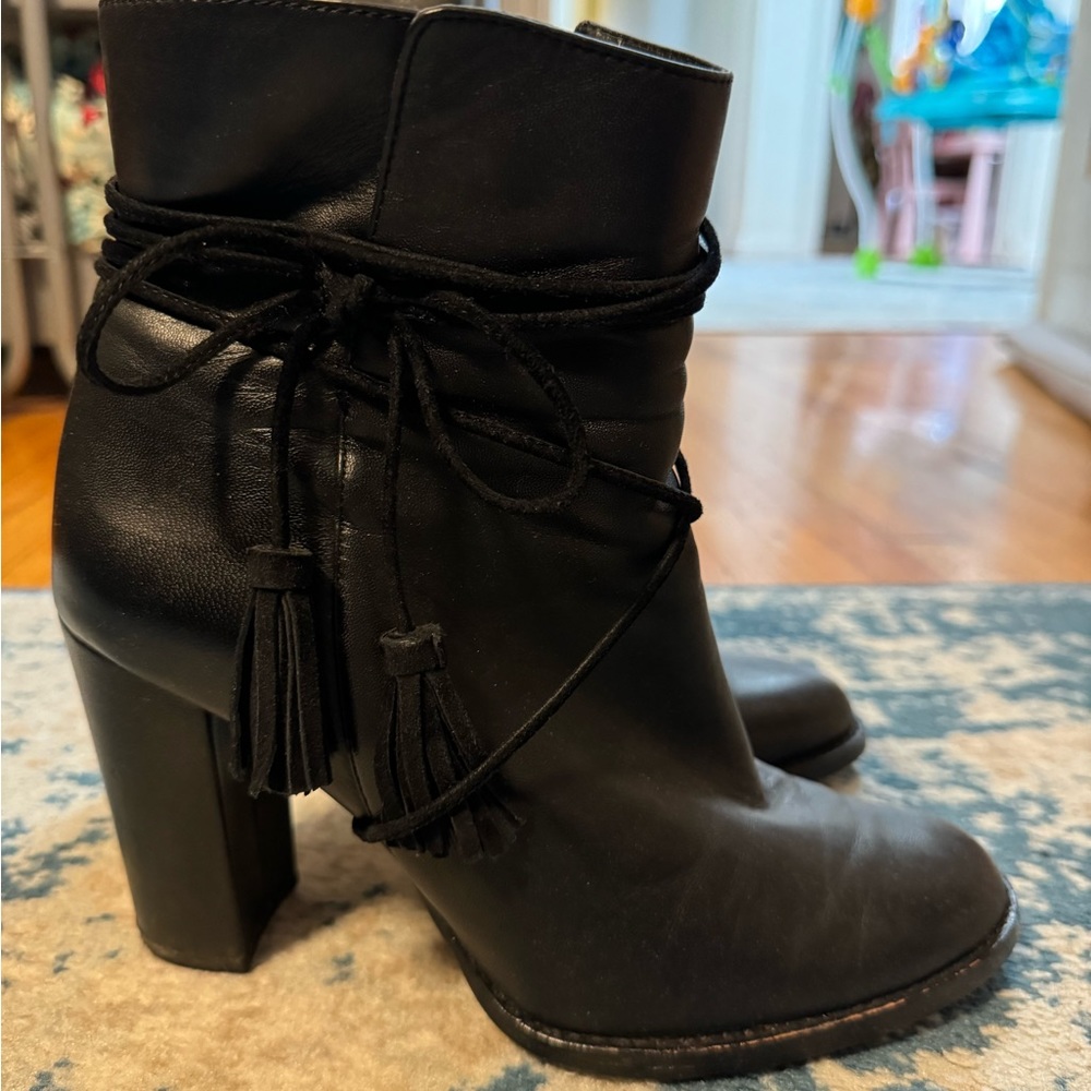 Vince Camuto Leather Booties